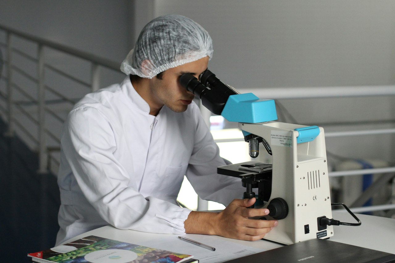 Laboratory and operational work behind the service